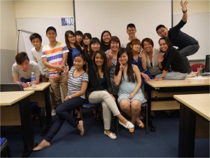 Jason Tan Strongerhead Consumer Behaviour Marketing Comms Degree Class photo at Kaplan