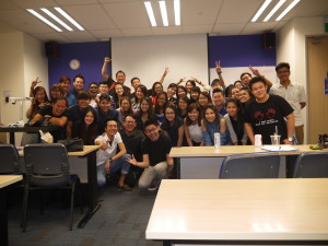 PTDipComBA13A class photo with Jason Tan Lecturer