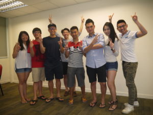 Advance Digital Media Planning class photo with Jason Tan Lecturer
